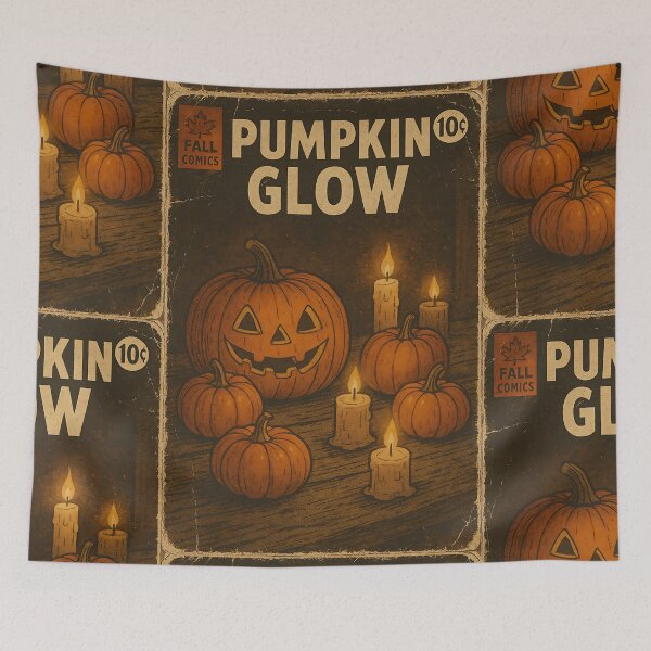 Item preview, Fall: Pumpkin Glow designed and sold by bapupa.