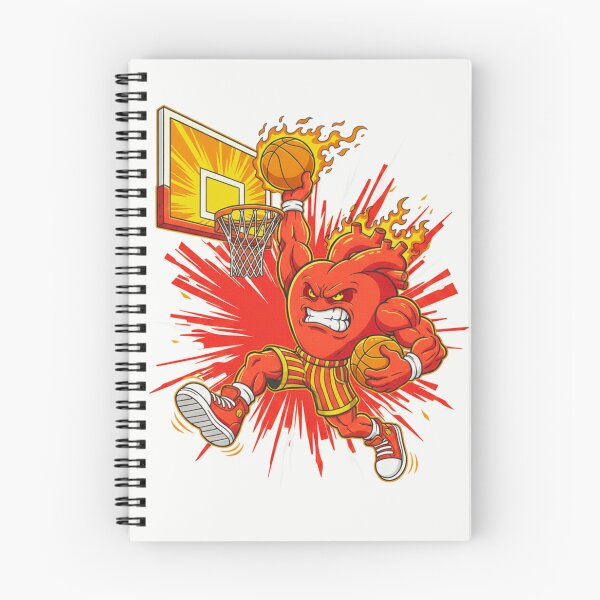 Item preview, "Heart on Fire – Slam Dunk Passion" designed and sold by AG Clothing Shop.