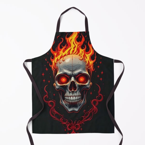 Item preview, Burning Skull designed and sold by Joshuasanga76a.