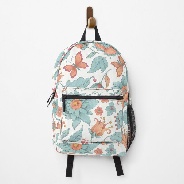 Item preview, Whimsical Garden – Butterflies & Blooms Seamless Pattern designed and sold by HolmeProud.