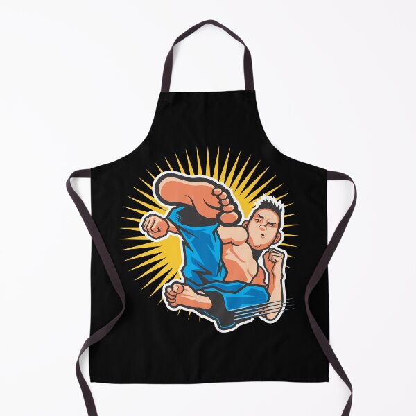 Item preview, Flying Kick Martial Arts Cartoon designed and sold by Vector-Artist.