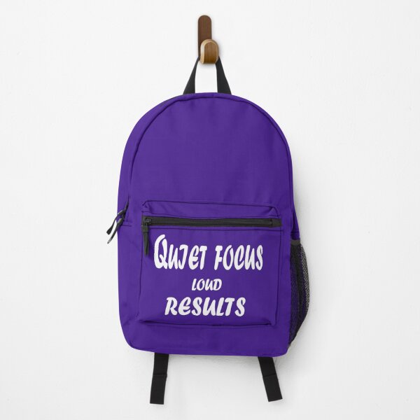 Item preview, Quiet Focus, Loud Results – Minimal Motivational Quote Design designed and sold by ArtNestVerse.