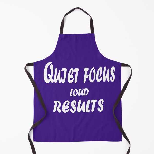 Item preview, Quiet Focus, Loud Results – Minimal Motivational Quote Design designed and sold by ArtNestVerse.