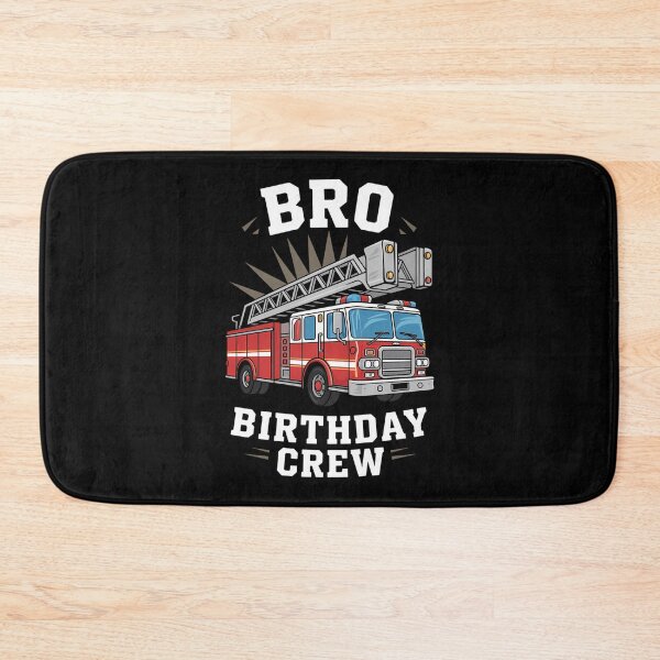 Item preview, Birthday Crew Fire Truck Firefighter designed and sold by cosmicncozyS.