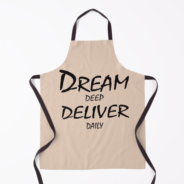 Item preview, Dream Deep, Deliver Daily – Motivational Discipline Quote Design designed and sold by ArtNestVerse.