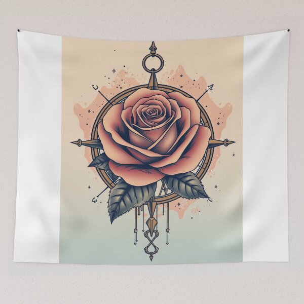 Item preview, Rose Compass designed and sold by Big18shop.