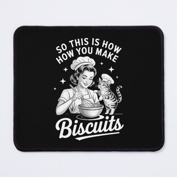 Item preview, Biscuits Funny Meme Cat Baking designed and sold by cosmicncozyS.