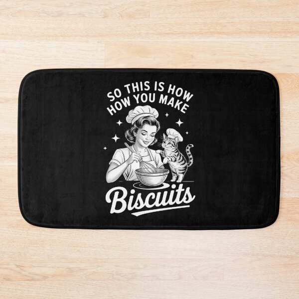 Item preview, Biscuits Funny Meme Cat Baking designed and sold by cosmicncozyS.