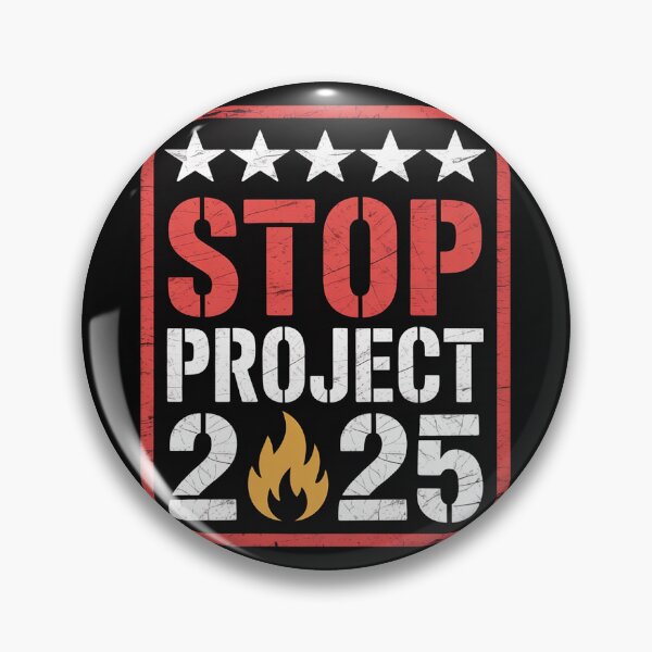 Item preview, Stop Project 2025 Anti Trump  designed and sold by MonsterBuddiess.