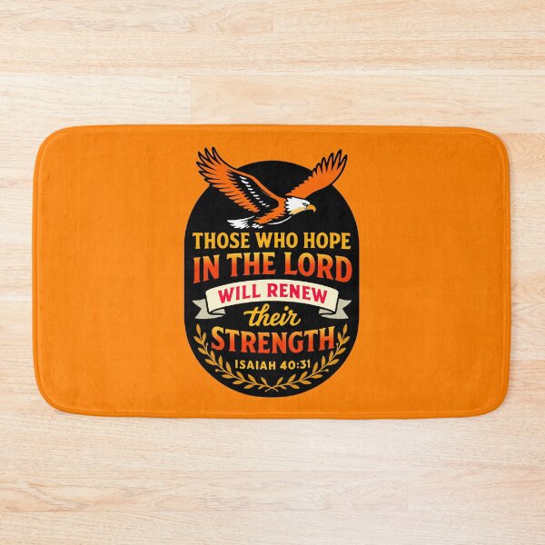 Item preview, Isaiah 40:31 Those Who Hope In The LORD Will Renew Their Strength designed and sold by plushism.