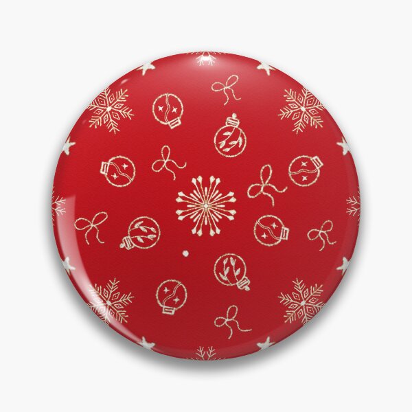 Item preview, Hand drawn Red and Golden Christmas Pattern designed and sold by NAYANA S KUMAR.
