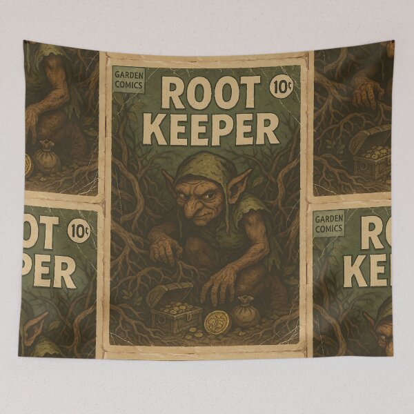 Item preview, Garden Folklore: Root Keeper designed and sold by bapupa.