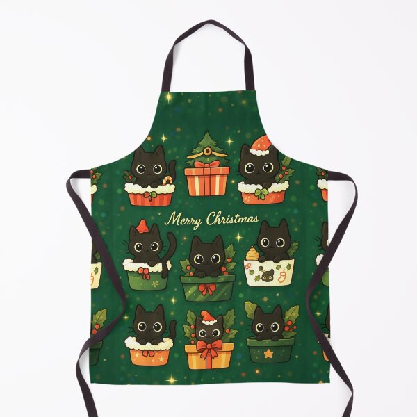 Item preview, Christmas Kittens in Festive Spirit designed and sold by Cat-loveparttime.