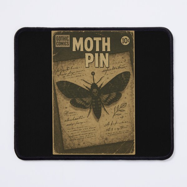 Item preview, Gothic Ephemera: Moth Pin designed and sold by bapupa.