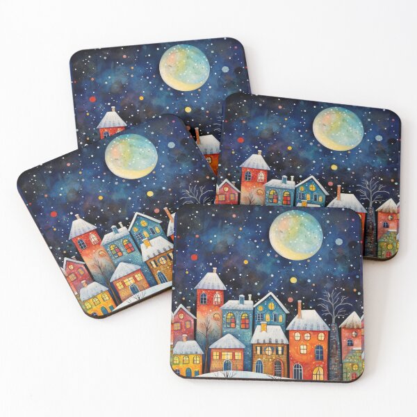 Item preview, Whimsical Collage Christmas – The Eric Carle Inspired Holiday Collection designed and sold by Ewa Miller.
