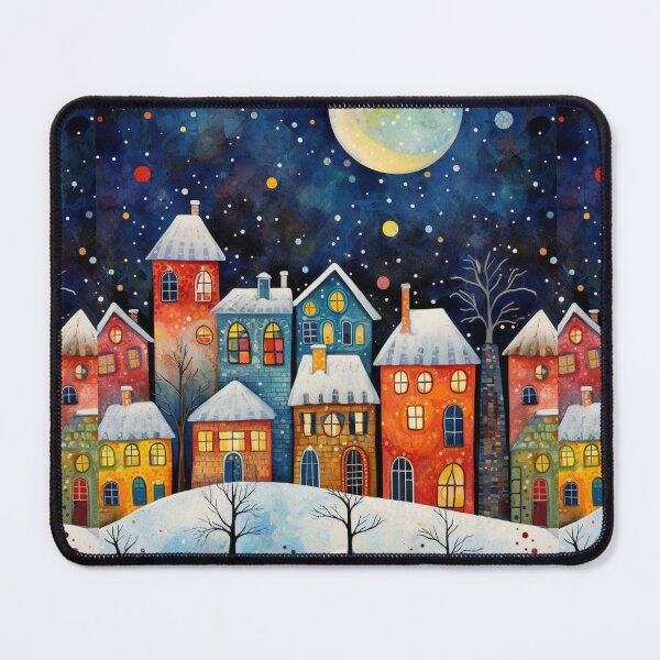 Item preview, Whimsical Collage Christmas – The Eric Carle Inspired Holiday Collection designed and sold by Ewa Miller.