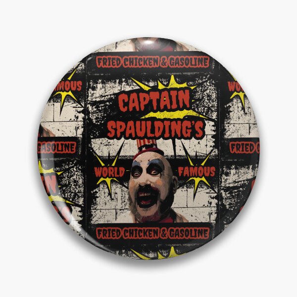 Item preview, Vintage / Retro Captain Spaulding House of 1000 Corpses Horror Movie Gifts designed and sold by Strong Paw Apparel.