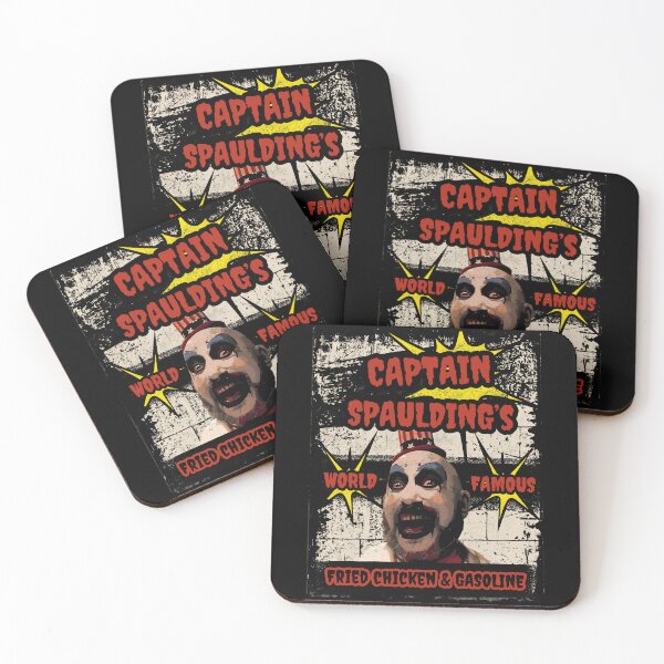 Item preview, Vintage / Retro Captain Spaulding House of 1000 Corpses Horror Movie Gifts designed and sold by Strong Paw Apparel.