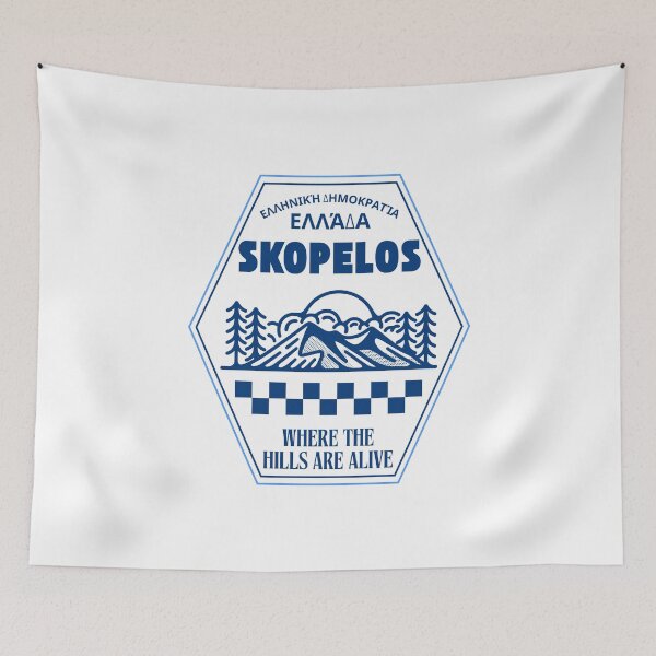Item preview, Skopelos: where the hills are alive  (Skopelos Greece) designed and sold by Peerless-Prime.