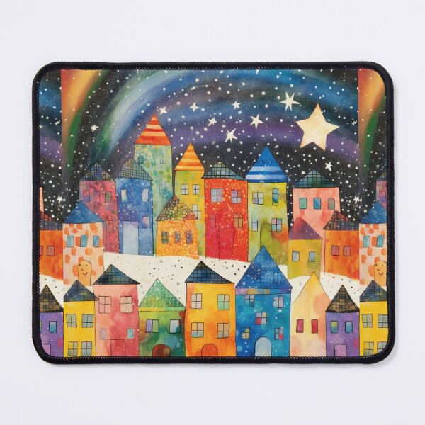 Item preview, Whimsical Collage Christmas – The Eric Carle Inspired Holiday Collection designed and sold by Ewa Miller.