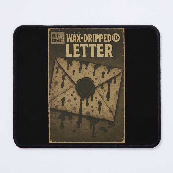 Item preview, Gothic Ephemera: Wax-Dripped Letter designed and sold by bapupa.