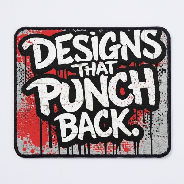 Item preview, Designs That Punch Back - Graffiti, Bold Designer Street Art designed and sold by ConfuseLab Alt.