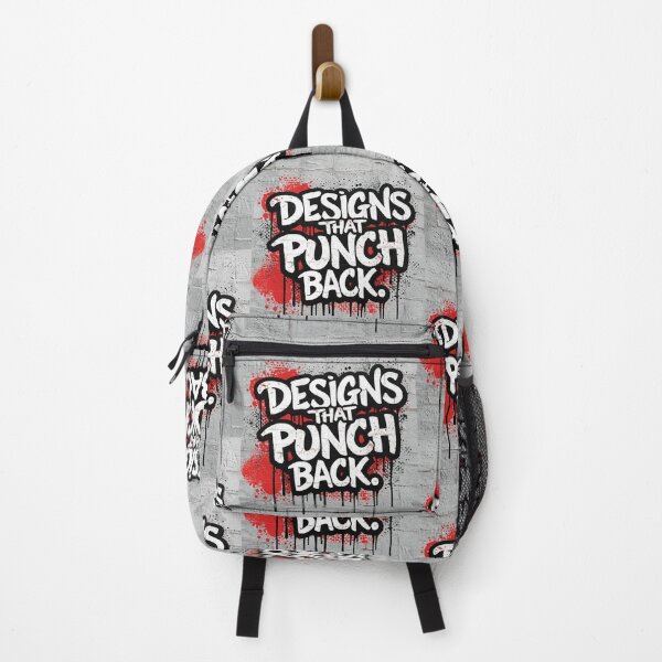 Item preview, Designs That Punch Back - Graffiti, Bold Designer Street Art designed and sold by ConfuseLab Shop.