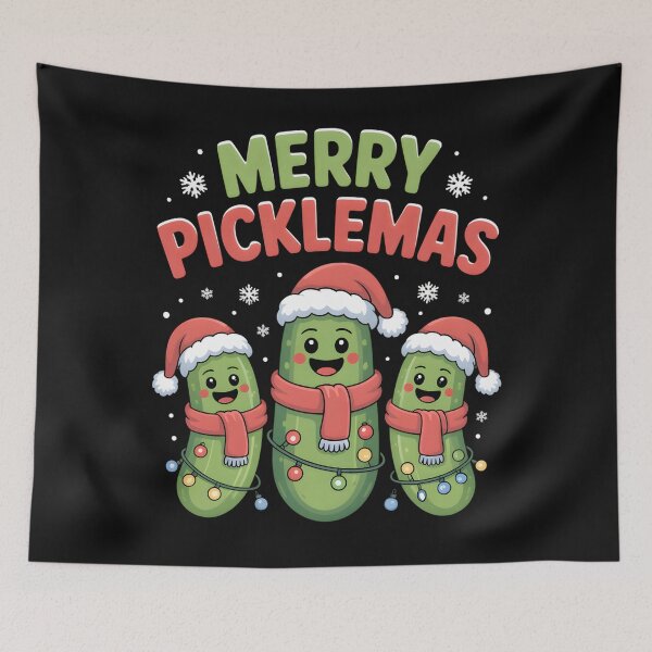 Item preview, Merry Picklemas Funny Christmas Pickle Lover Kids Women designed and sold by clothesy7.
