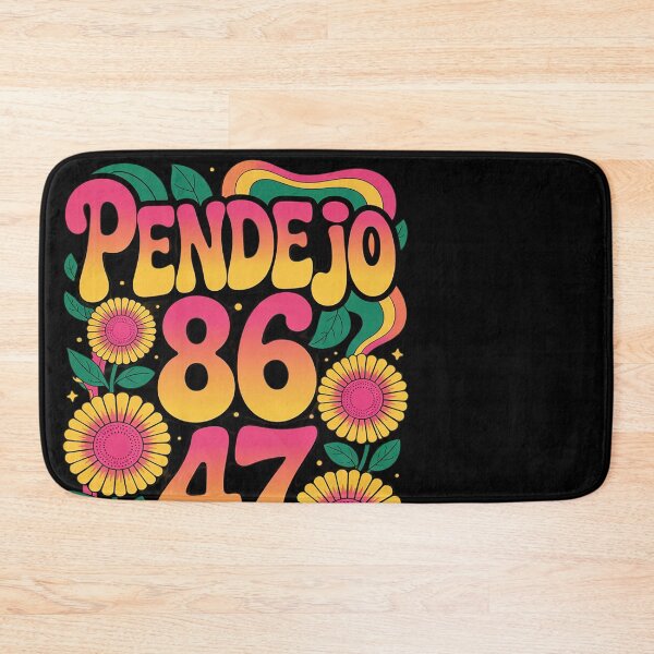 Item preview, Subtle groovy Pendejo Floral anti-Trump 8647 5  designed and sold by MonsterBuddiess.