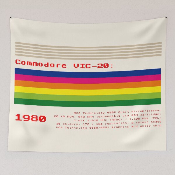 Item preview, Commodore VIC-20 Inspired Home Computer Specs designed and sold by KindOfABigDealTees.