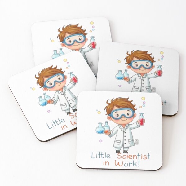 Item preview, Little Scientist at Work” – Cute Kids Science Design | STEM-Inspired T-Shirt, Hoodie, Mug, Tote & More designed and sold by CallisC-Arts.