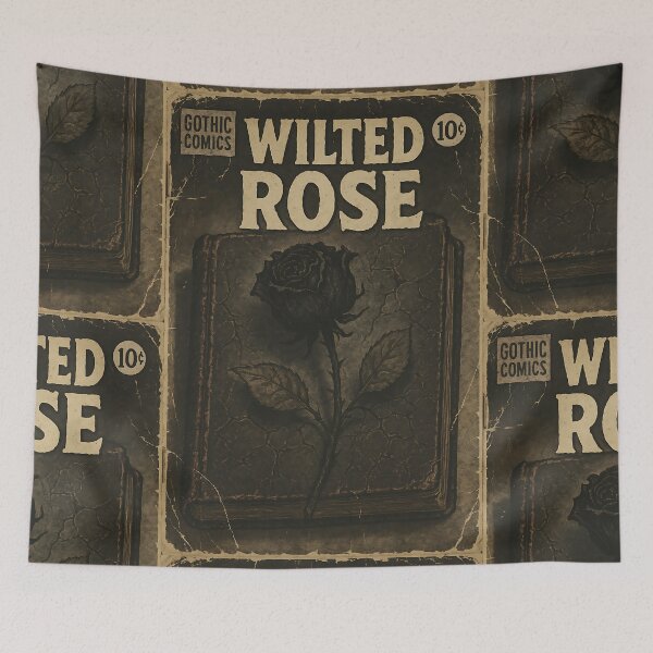 Item preview, Gothic Ephemera: Wilted Rose designed and sold by bapupa.