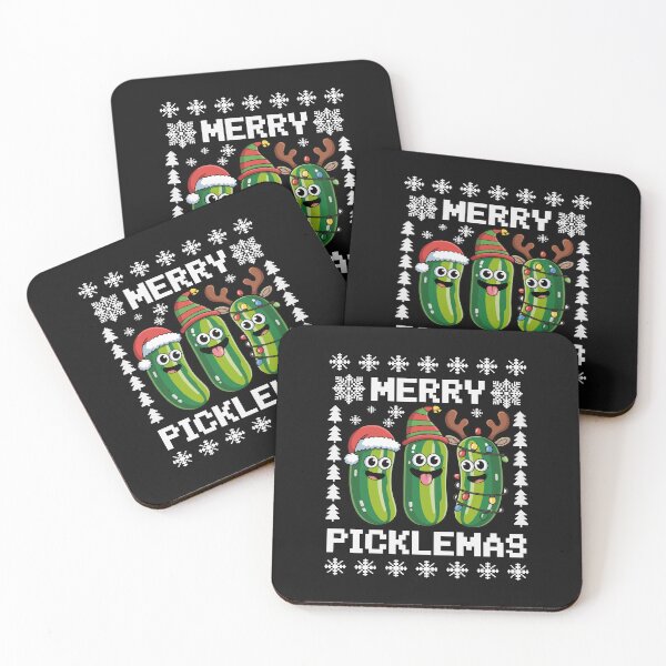 Item preview, Merry Picklemas Pickle Ugly Christmas Sweater Men Women designed and sold by clothesy7.