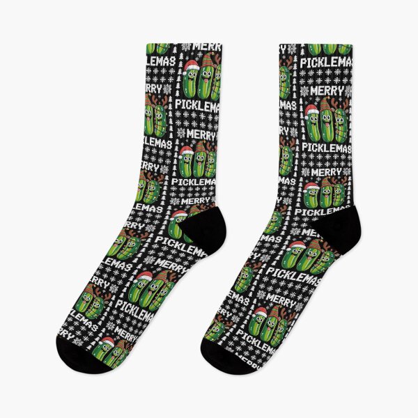 Item preview, Merry Picklemas Pickle Ugly Christmas Sweater Men Women designed and sold by clothesy7.