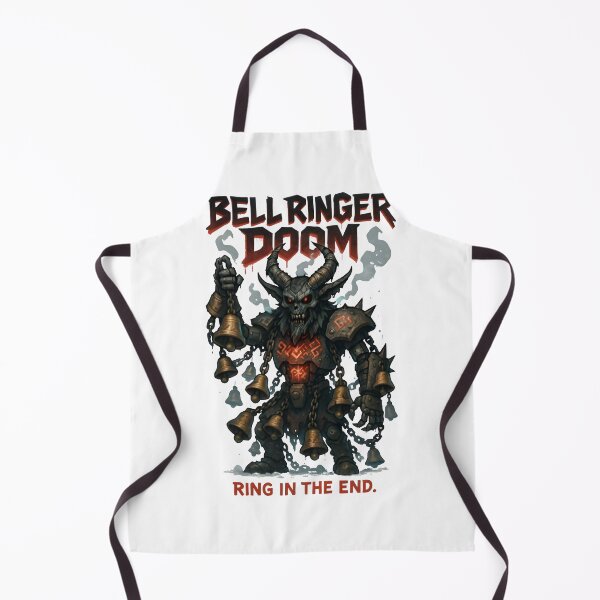 Item preview, Bell Ringer Doom – Mechanical Krampus Christmas Horror Design designed and sold by Snackwear Apparel.