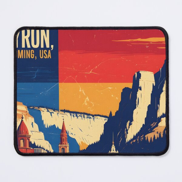 Item preview, Byron Wyoming 1950s USA Vintage Travel Tourism designed and sold by TravelersGems.