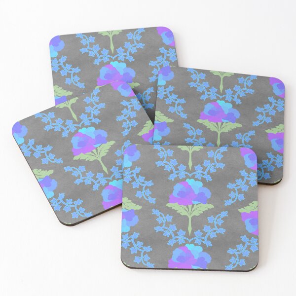 Item preview, Flowers In Blue designed and sold by KimDoesDoodles.