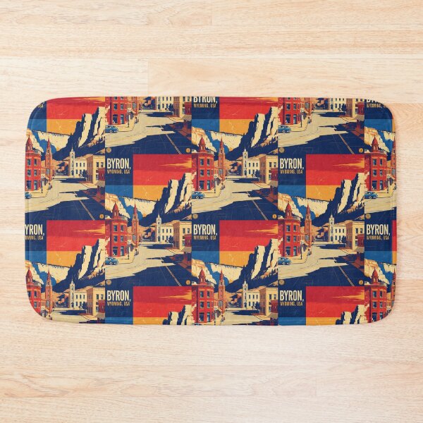 Item preview, Byron Wyoming 1950s USA Vintage Travel Tourism designed and sold by TravelersGems.
