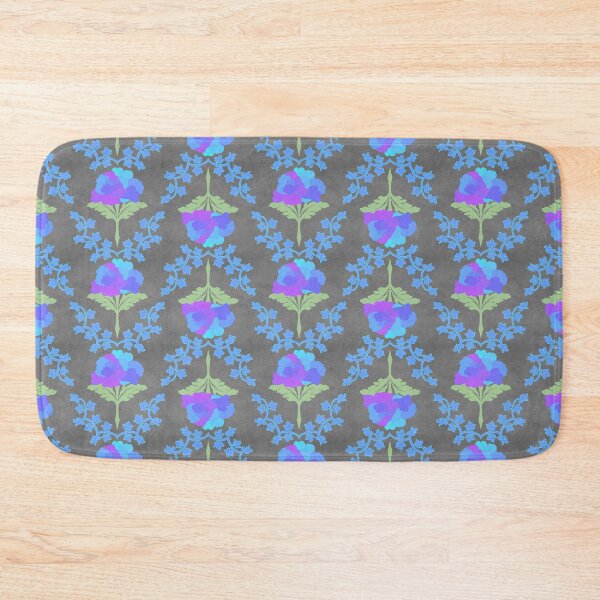 Item preview, Flowers In Blue designed and sold by KimDoesDoodles.