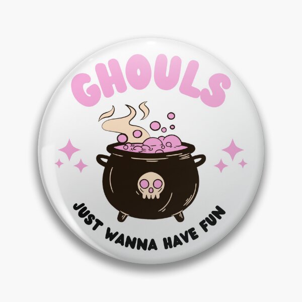 Item preview, Ghouls Just Wanna Have Fun — Cute Witchy Halloween Cauldron designed and sold by AlmostSilent.