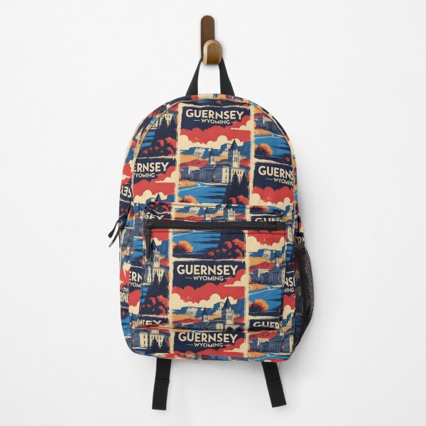 Item preview, Guernsey Wyoming 1950s USA Vintage Travel Tourism designed and sold by TravelersGems.