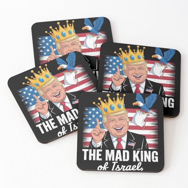 Item preview, The Mad King of Israel - Anti-Trump  designed and sold by MonsterBuddiess.