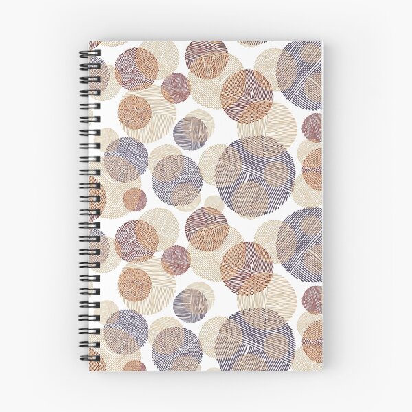 Item preview, Abstract Circle Pattern, Random scribble circle shapes of lines designed and sold by graphic-genie.