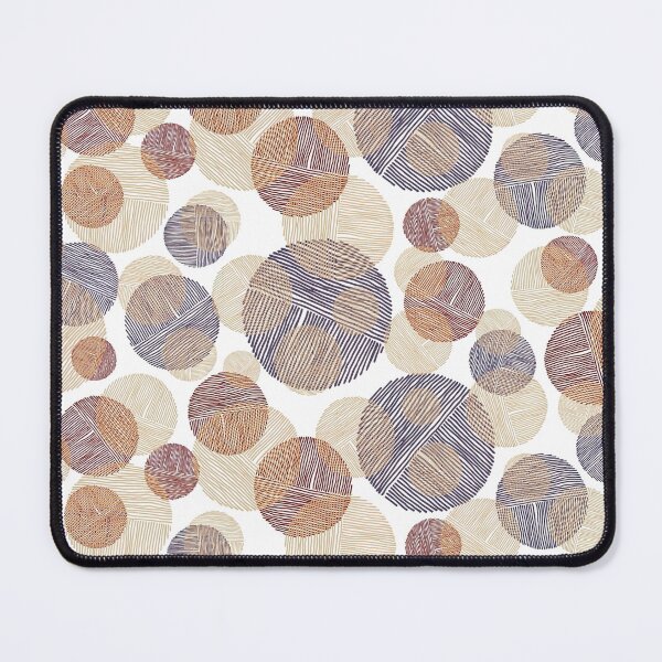 Item preview, Abstract Circle Pattern, Random scribble circle shapes of lines designed and sold by graphic-genie.