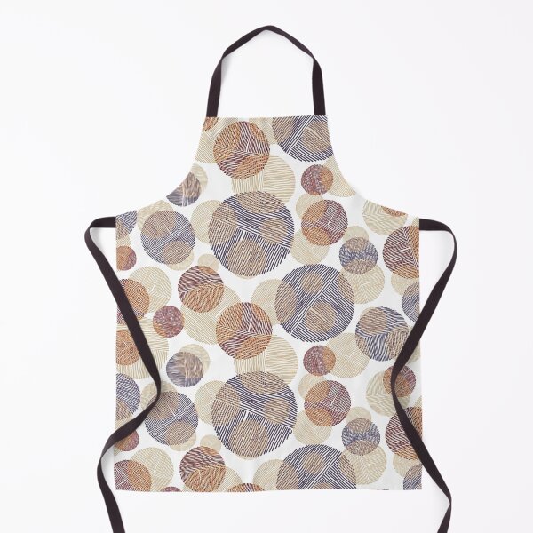 Item preview, Abstract Circle Pattern, Random scribble circle shapes of lines designed and sold by graphic-genie.