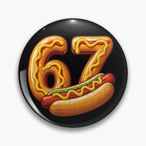 Item preview, Number 67 Shirt Made into Pretzels and Hotdog designed and sold by 1FunLife.
