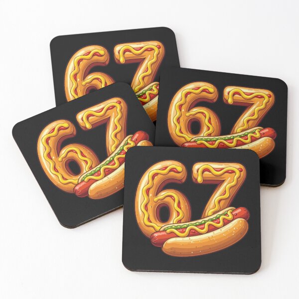 Item preview, Number 67 Shirt Made into Pretzels and Hotdog designed and sold by 1FunLife.