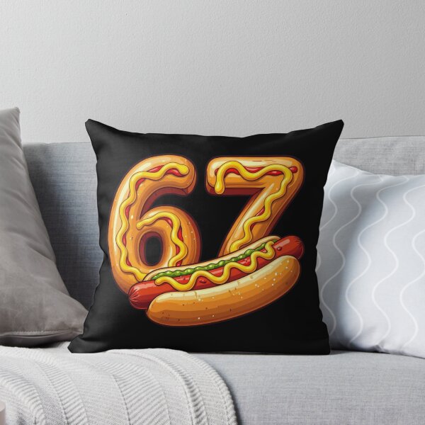 Item preview, Number 67 Shirt Made into Pretzels and Hotdog designed and sold by 1FunLife.