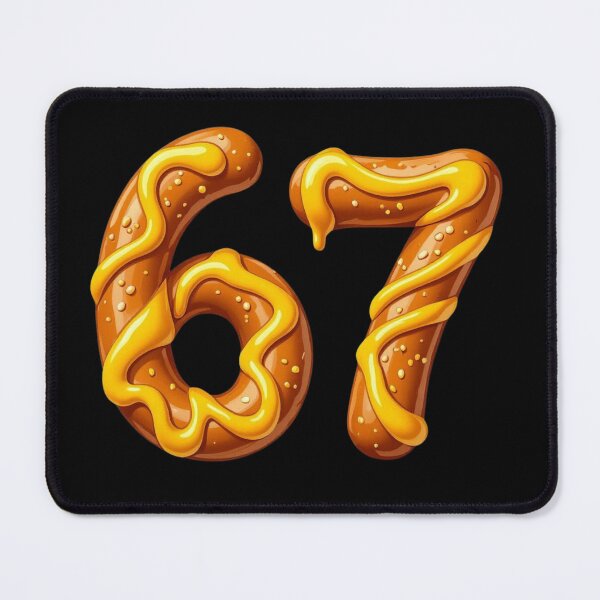 Item preview, Number 67 Shirt Made into Pretzels designed and sold by 1FunLife.