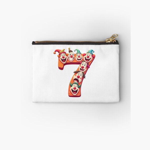 Item preview, Number 7 Shirt with 7 Clowns Meme 67 designed and sold by 1FunLife.
